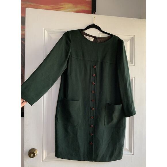 Vintage Jones New York Shirt‎ Dress Womens Large Button Down - Picture 2 of 6